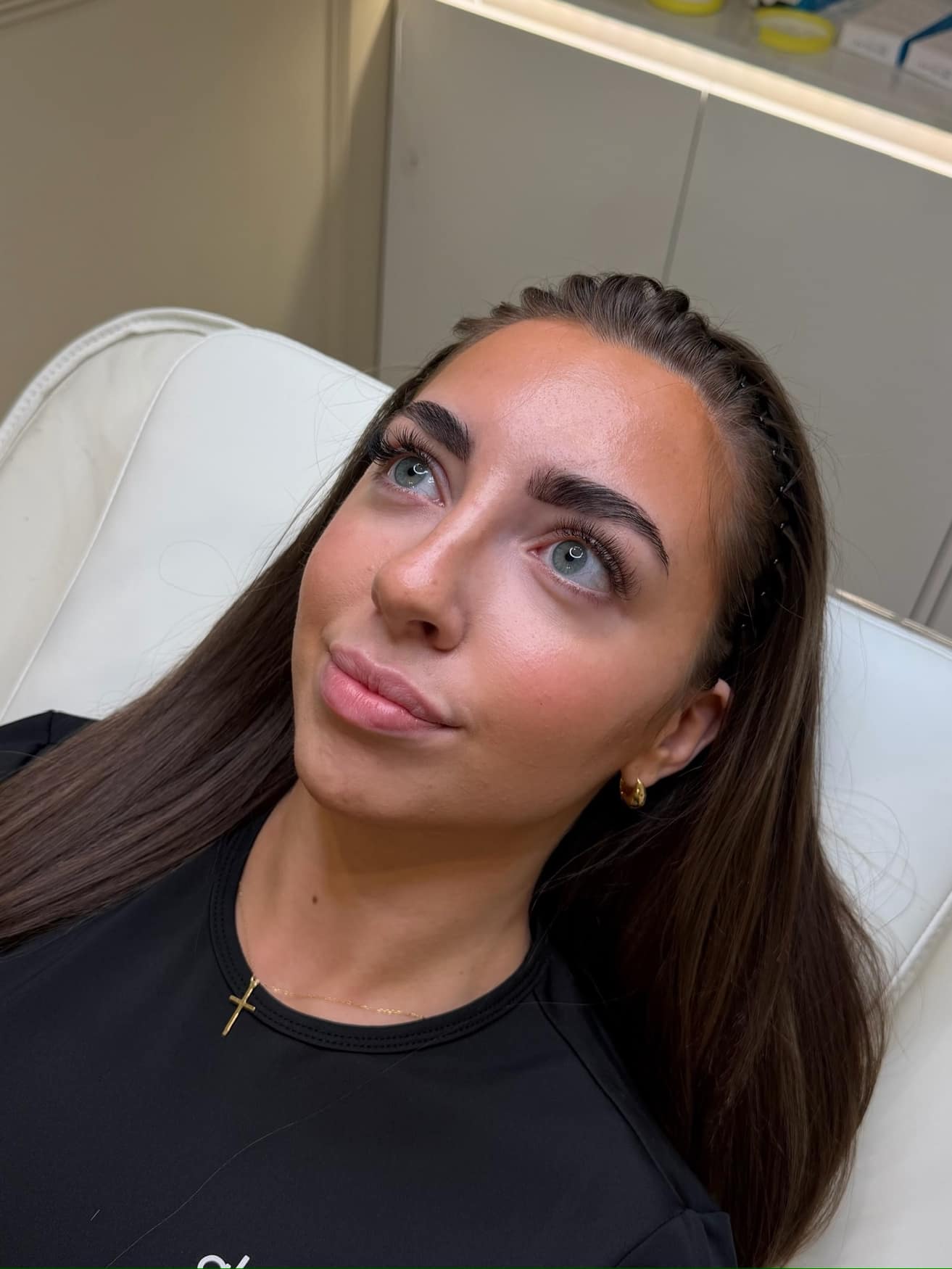 A Face by Demi client with fresh, glowing skin